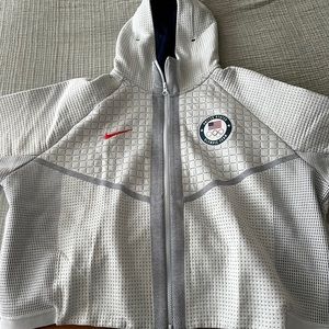 Nike USA Team Cropped Hoodie